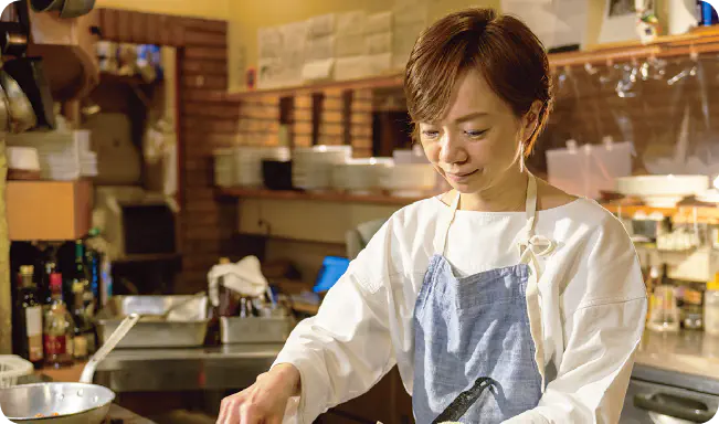 イタリア料理イルピーノ オーナーシェフ 川端 美枝